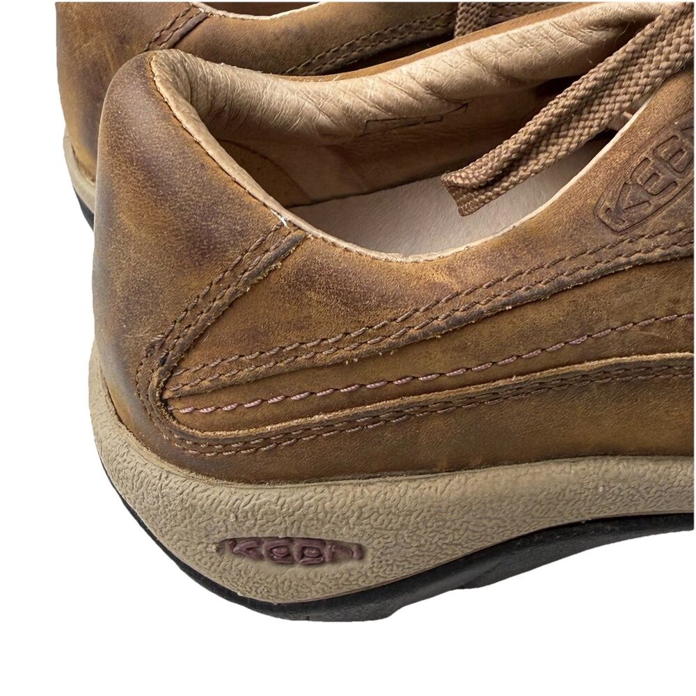 KEEN Toyah Womens 7.5 Brown Leather Hiking‎ Walking Lace Up Shoes - Picture 7 of 7